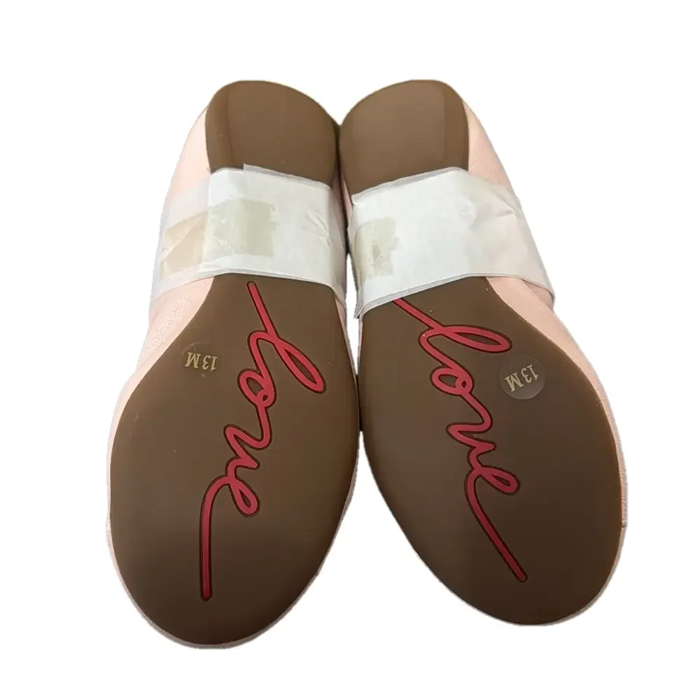 Embroidered Ballet Flats By Ellen Degeneres NWT